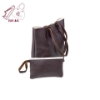 Picture of BIBA Afdera Lined Leather Tote Bag with Matching Pouch.