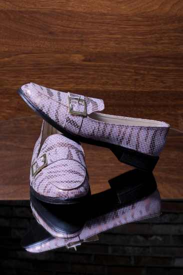 Picture of Koreb Leather - Women Low Heel Shoe