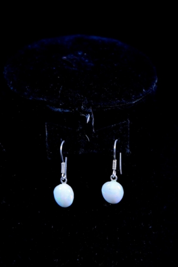 Picture of Ethiopian Precious Stone Opal Earring